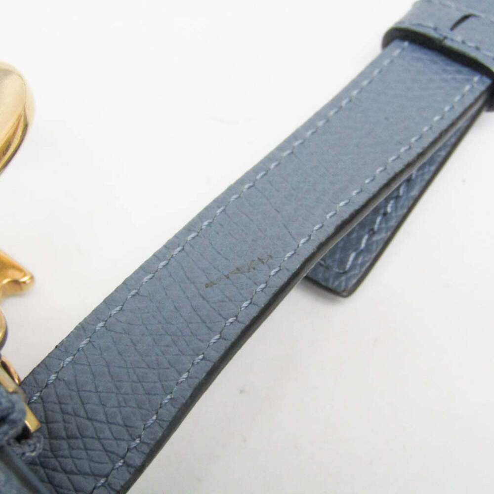 CHRISTIAN DIOR Blue Leather Shoulder Bag - Picture 10 of 16